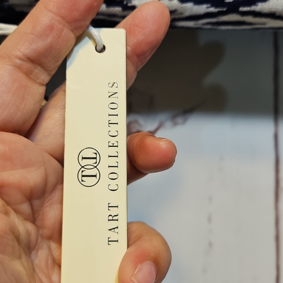 Tart Body Con Navy Blue Low Back Dress Size Medium NWT - Picture 7 of 12